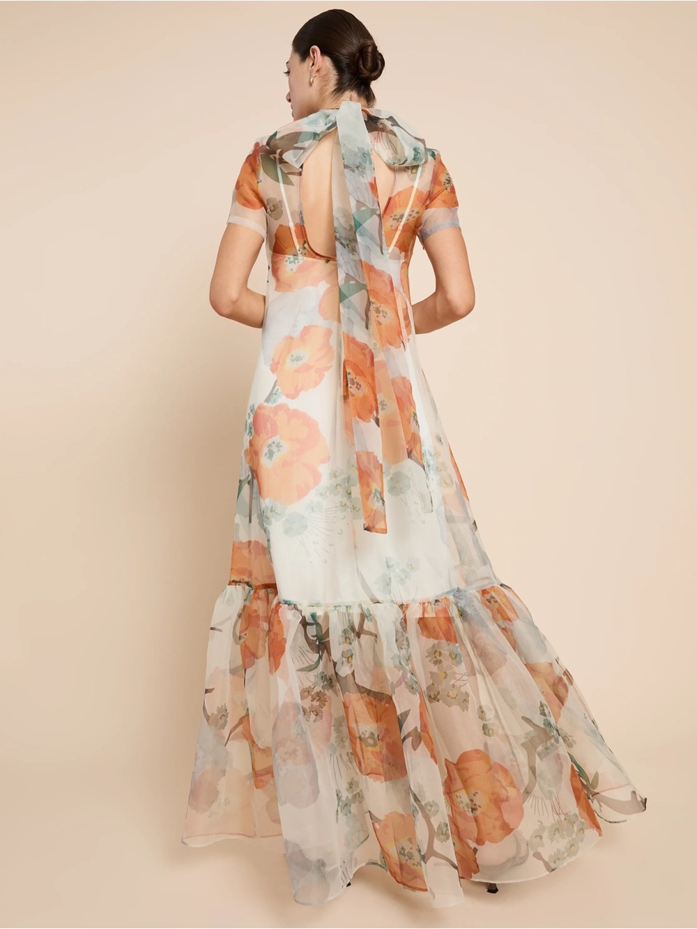 Caara Melody Dress Orange Poppy NEW - Picture 2 of 4